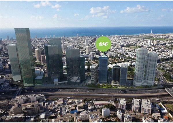 משרדים קטנים ומפוארים למכירה בתל אביב במגדל WE 2